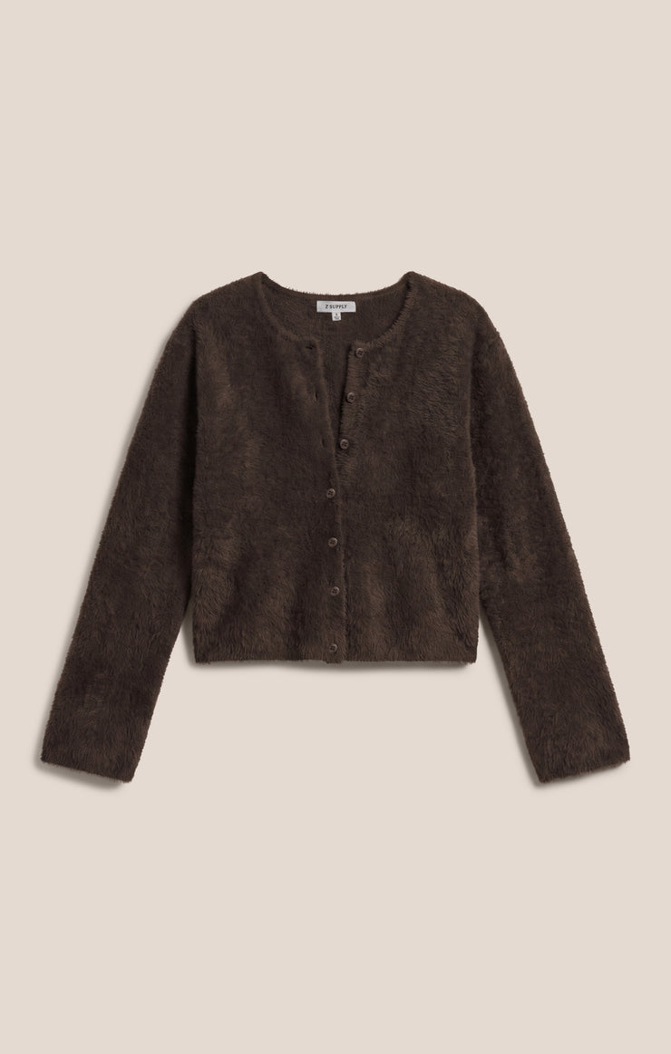 Winterglow Fluffy Cardigan