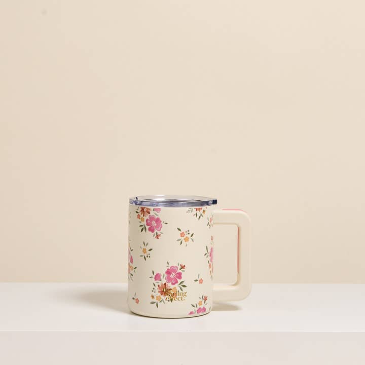 14 oz Insulated Mug–Endless Daydream Cream