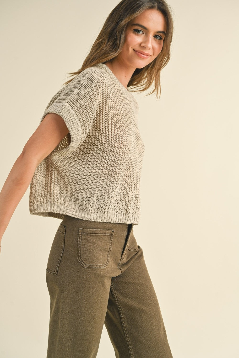 BRYNNLY DOLMAN TOP
