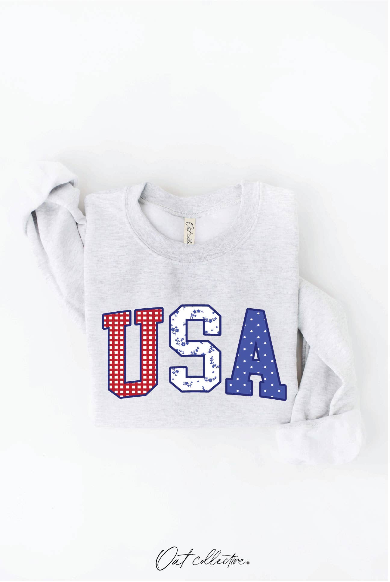 USA WITH PATTERN Sweatshirt