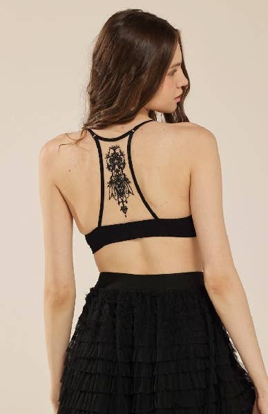 TIANNA Seamless Tattoo Bralette