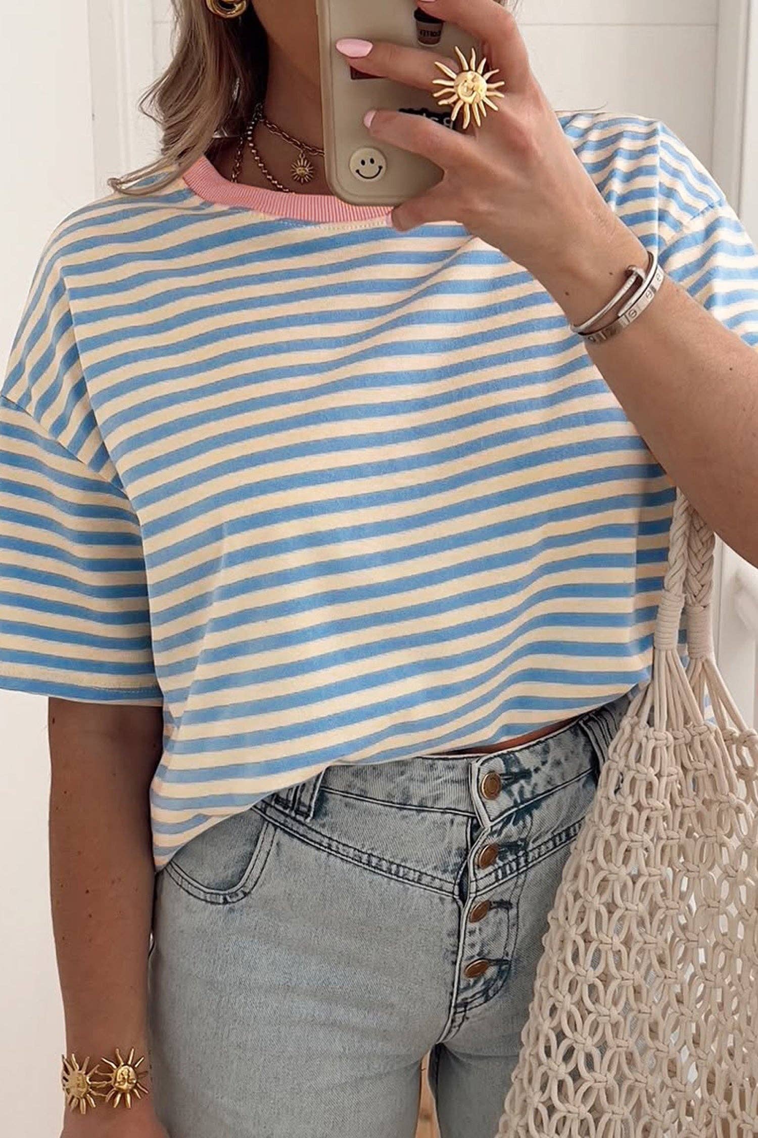 DOLORES STRIPE TOP