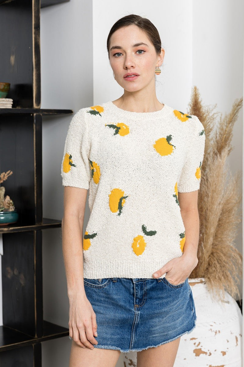 LEMON SWEATER