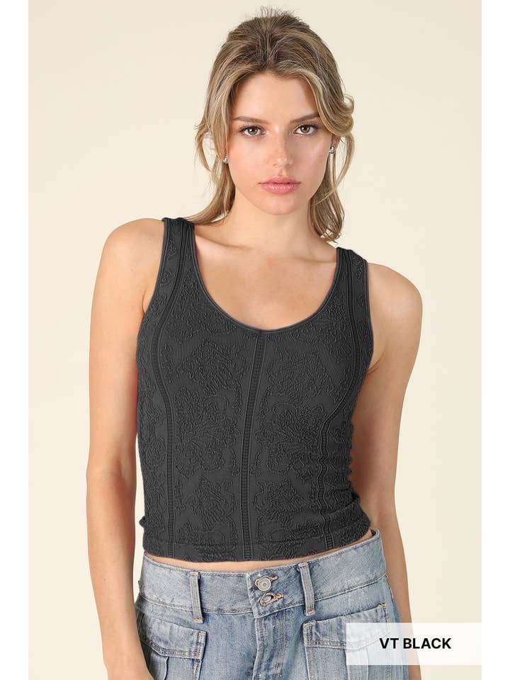 TAMIKA REVERSIBLE ZEBRA TANK