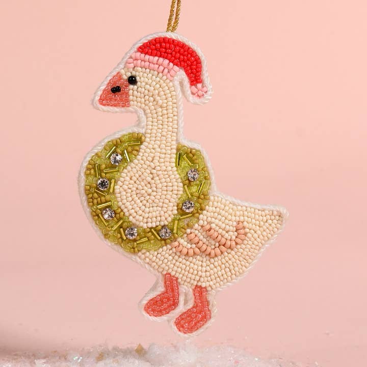 Handcrafted Beaded Ornament