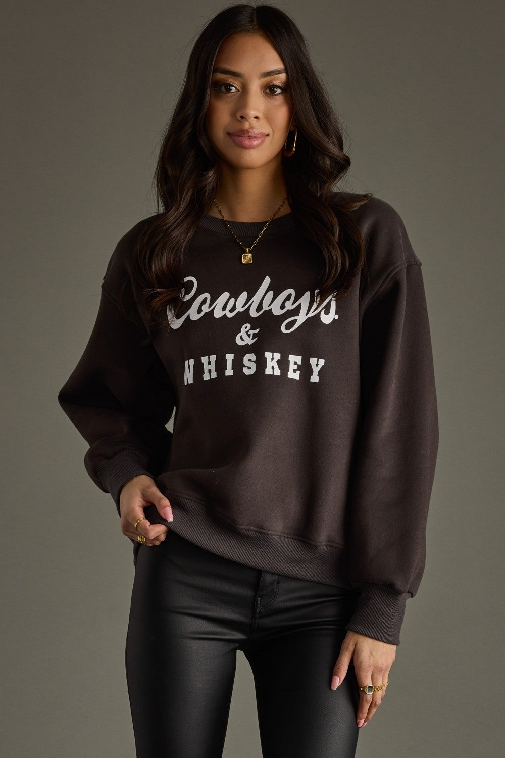 Cowboys & Whiskey Sweatshirt