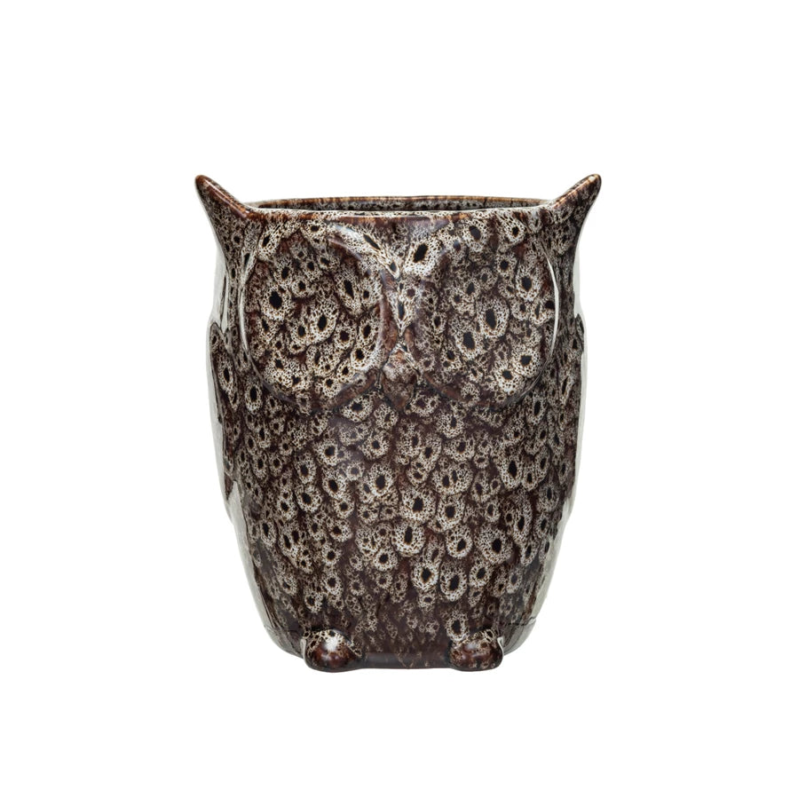 Owl Shaped Planter