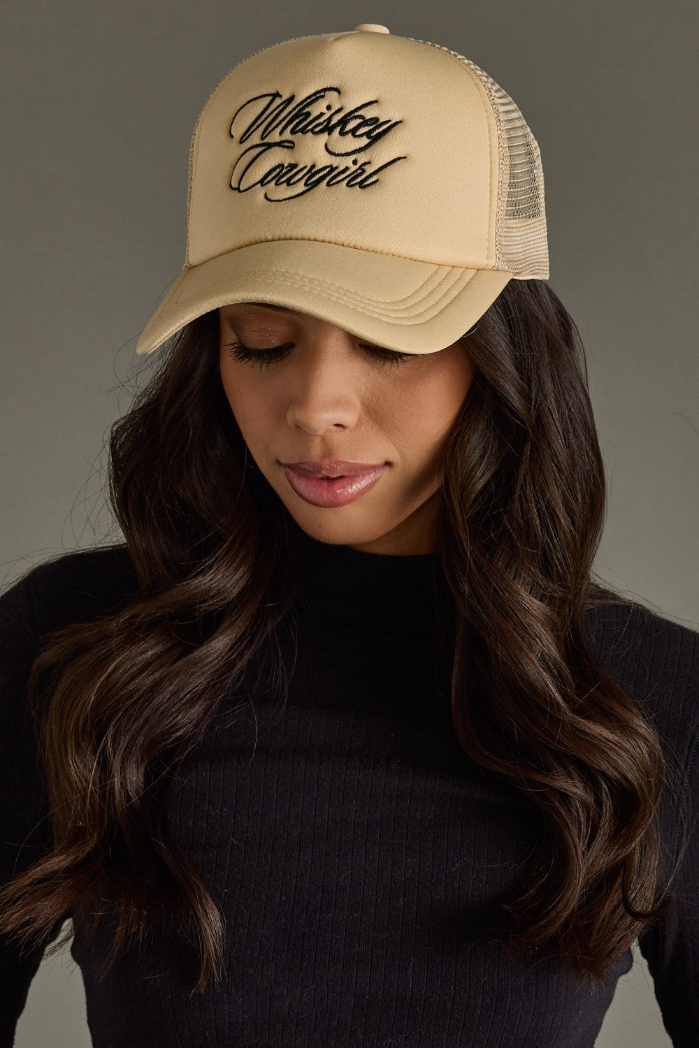 Whiskey Cowgirl Trucker Hat