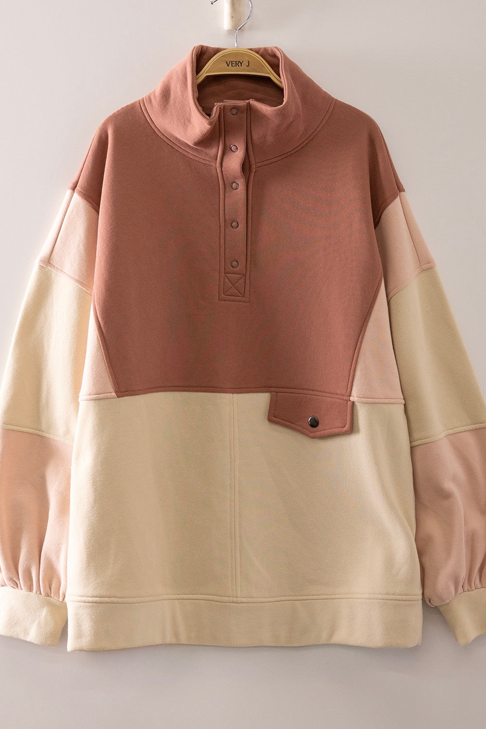 FLORRY COLORBLOCK SWEATSHIRT