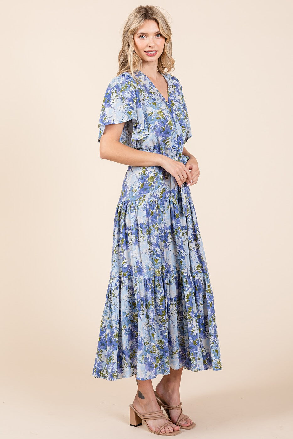 ALIZA FLORAL DRESS