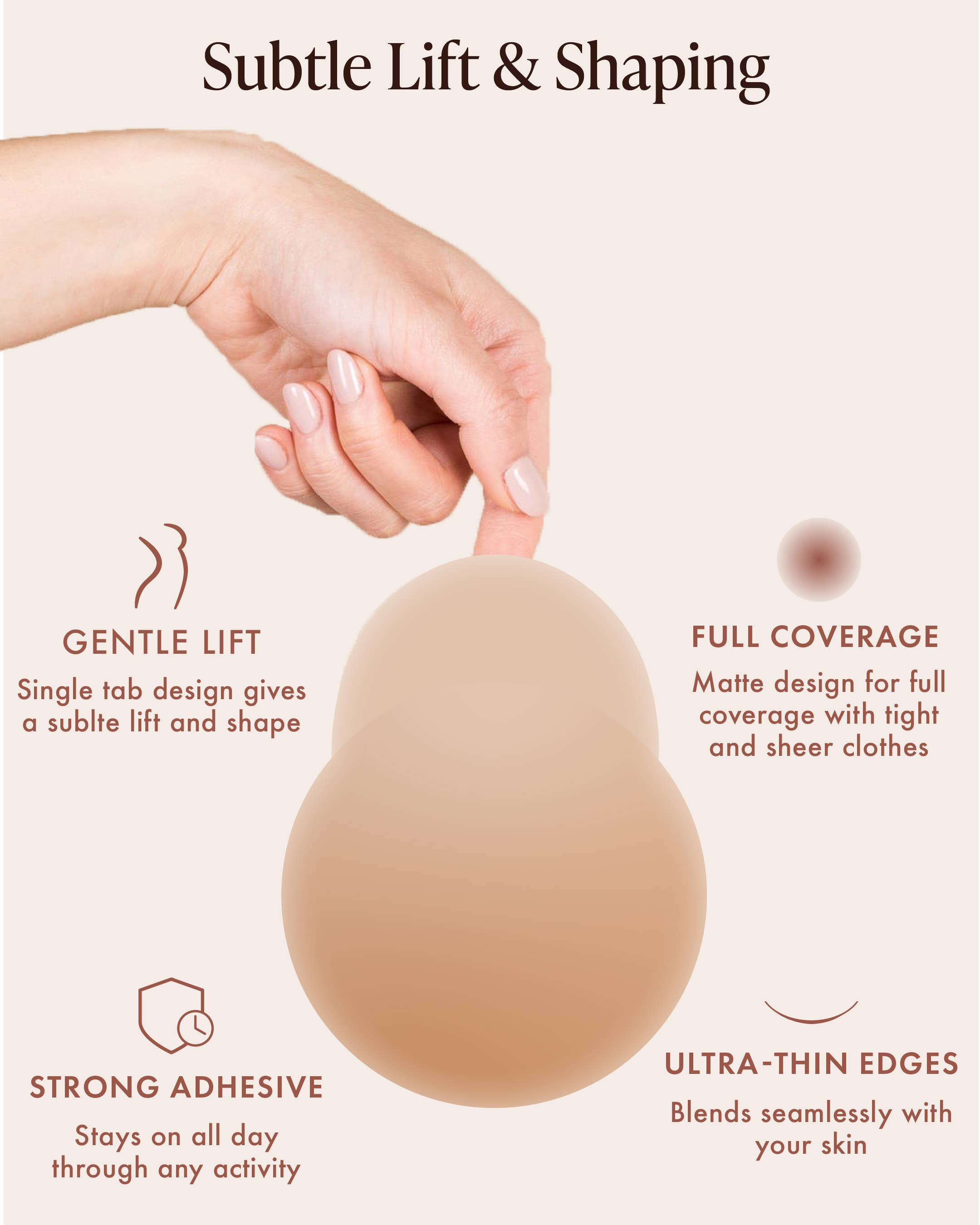 Easy Lifting Nipple Covers
