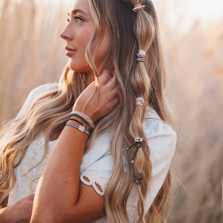 Faith Hair Tie Bracelets