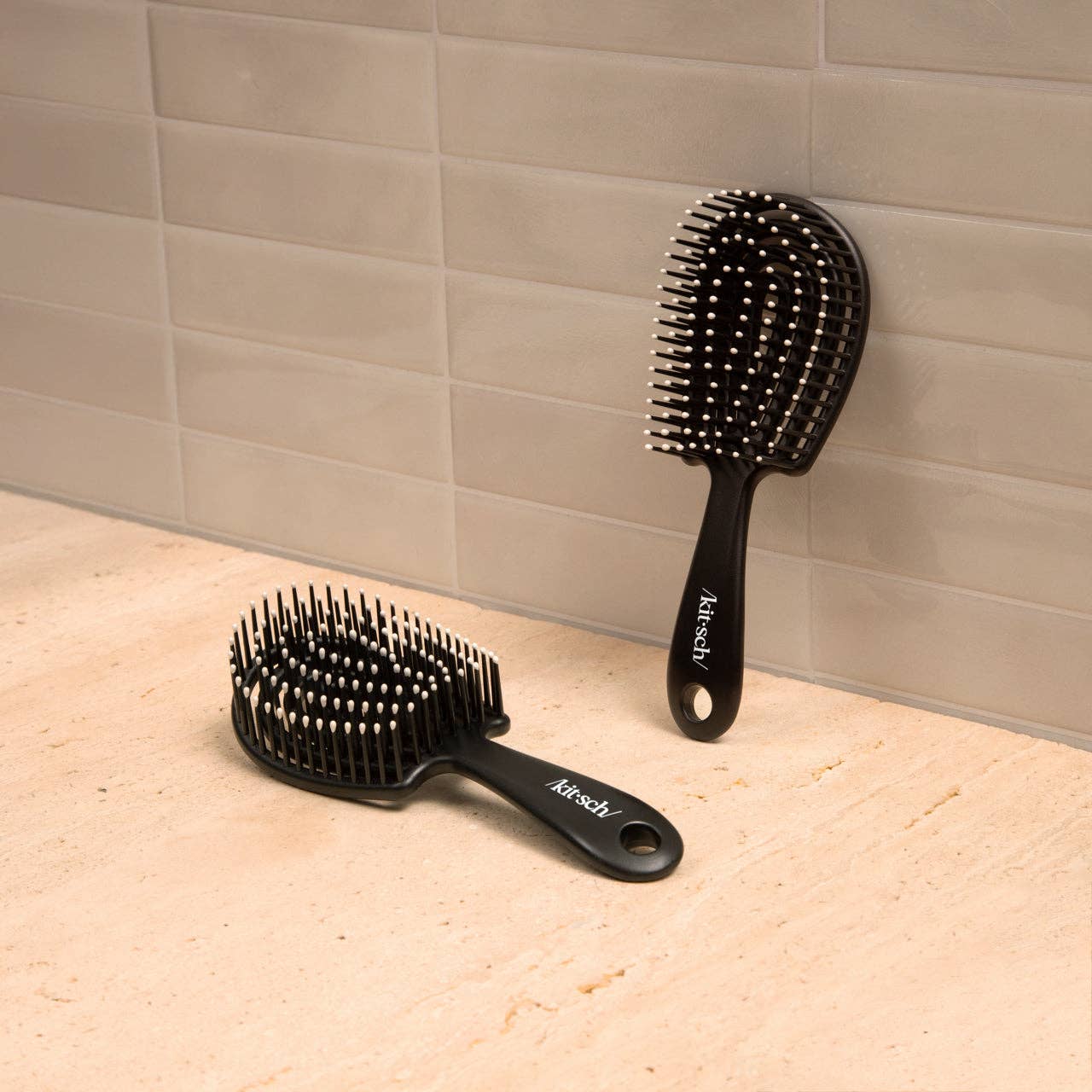 Mini Black Detangling Flexi Brush