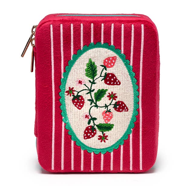Velvet Jewelry Zip Case / Organizer