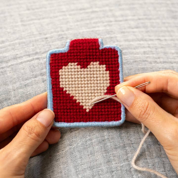 Needlepoint Keychain Kit