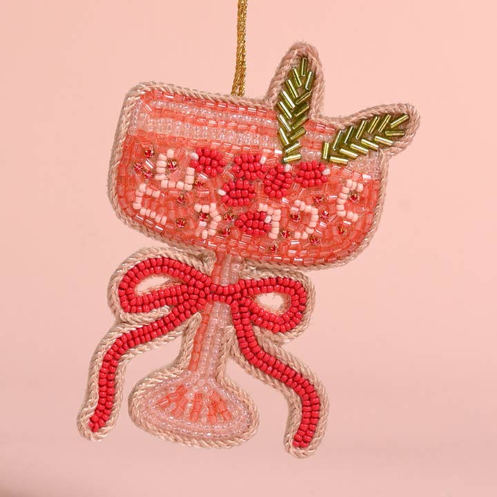 Handcrafted Beaded Ornament