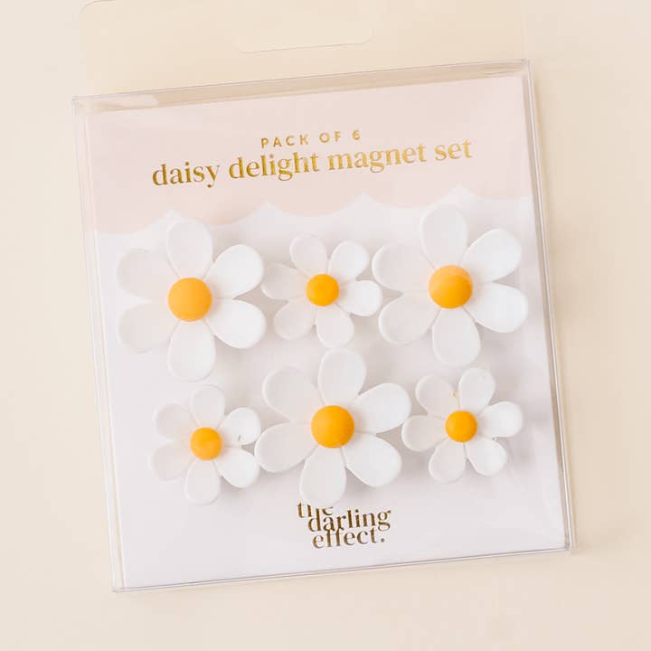 Daisy Delight Magnet Set