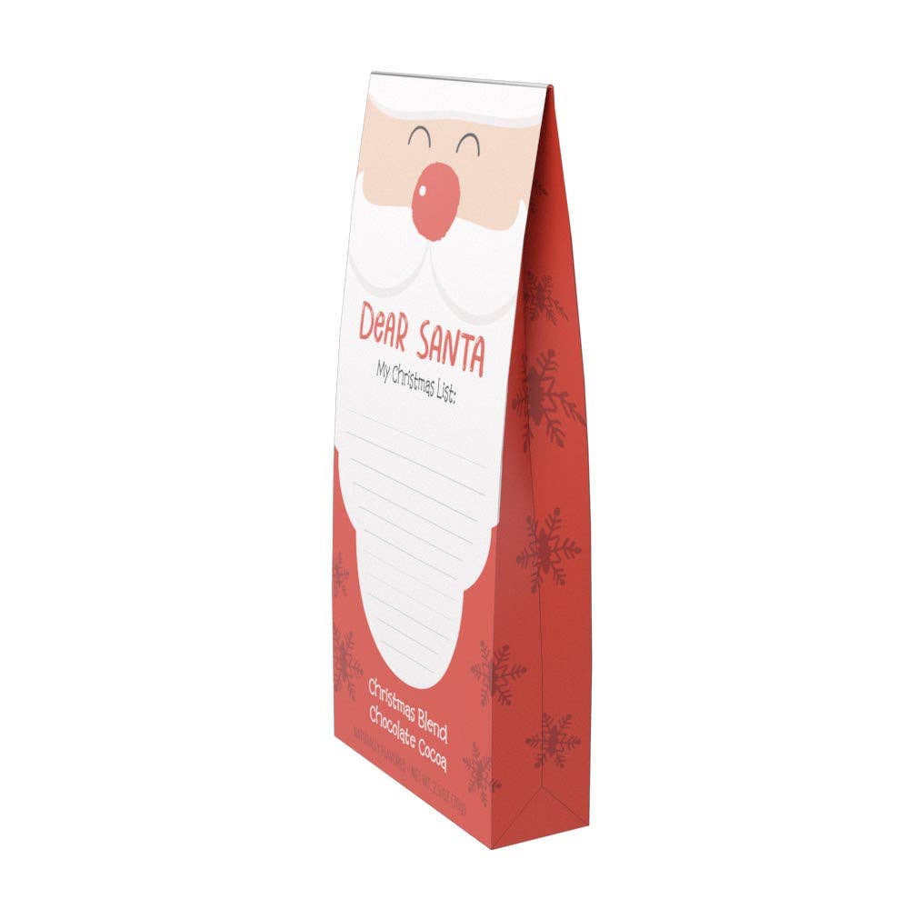 Dear Santa - My Christmas List Choc Cocoa (2.5oz Tent Boxes)