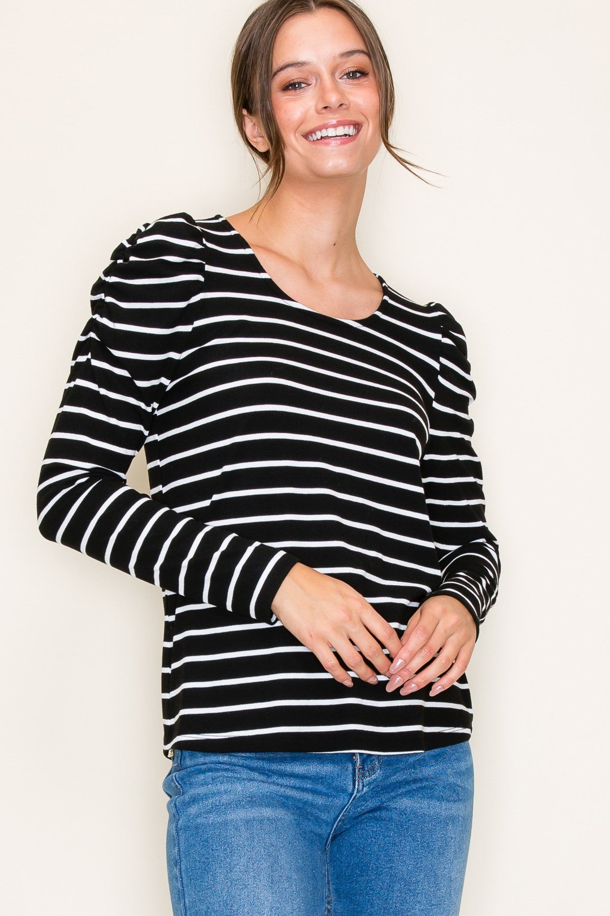 DIANNE STRIPED TOP