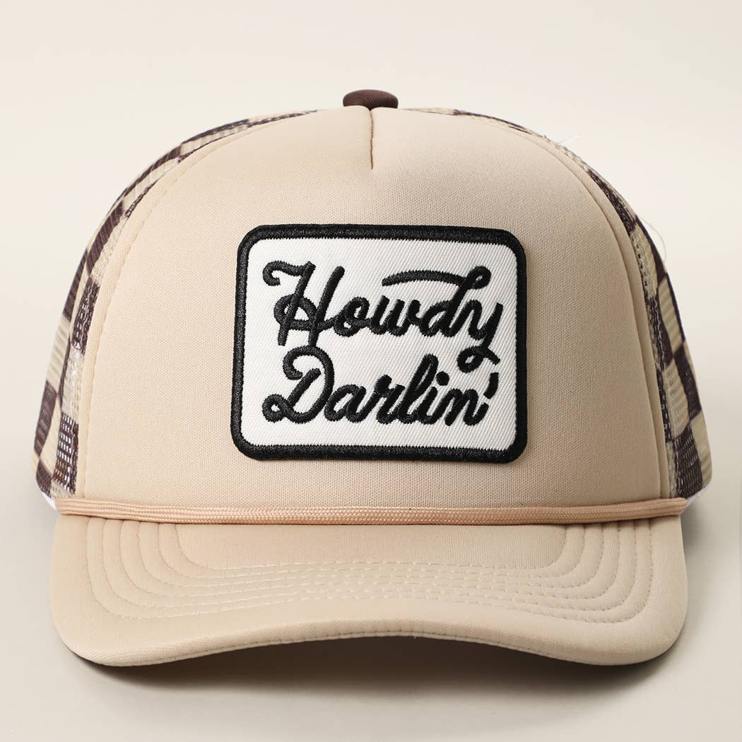 HOWDY DARLIN'  Trucker Hat