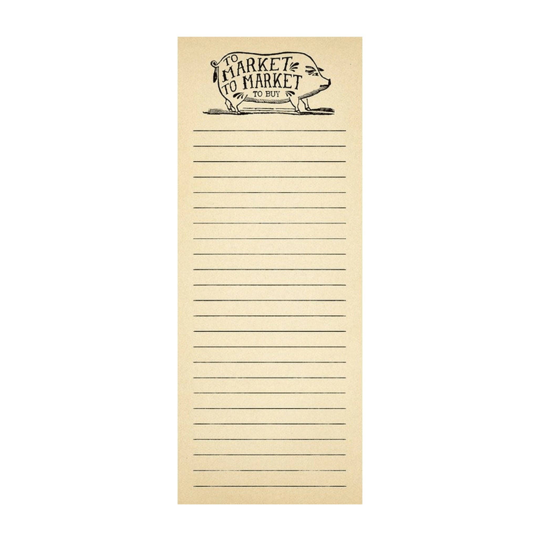 To Market - Skinny Pad