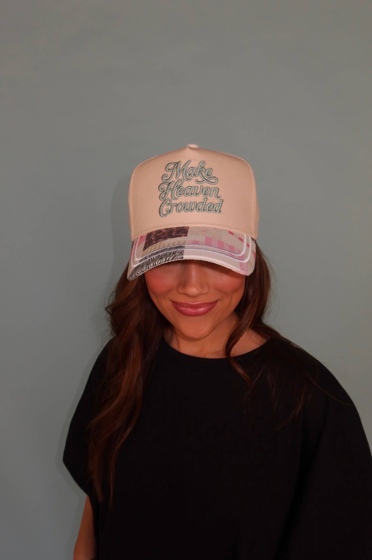Make Heaven Crowded Pattern Hat
