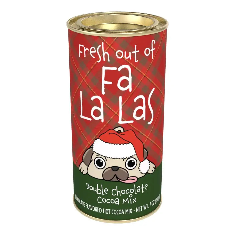 Fresh Out of FA LA LAs Pug Double Chocolate Cocoa (7oz Tins)