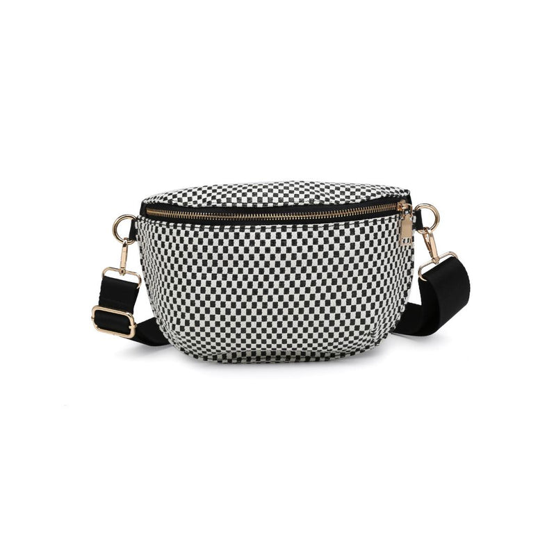 Gizelle - Small Checker Belt Bag