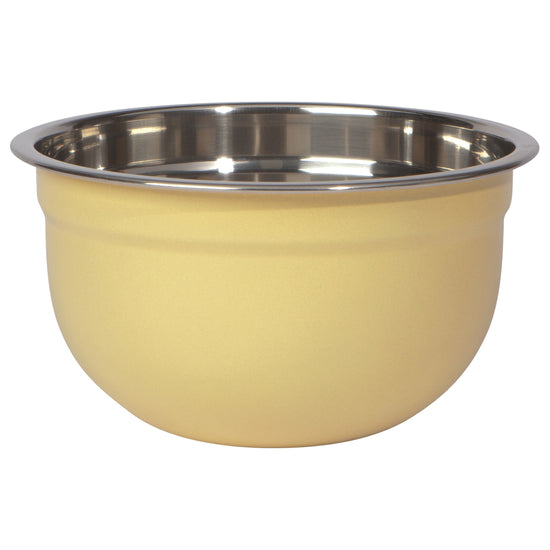 Matte Steel Sunrise Yellow Mixing Bowl