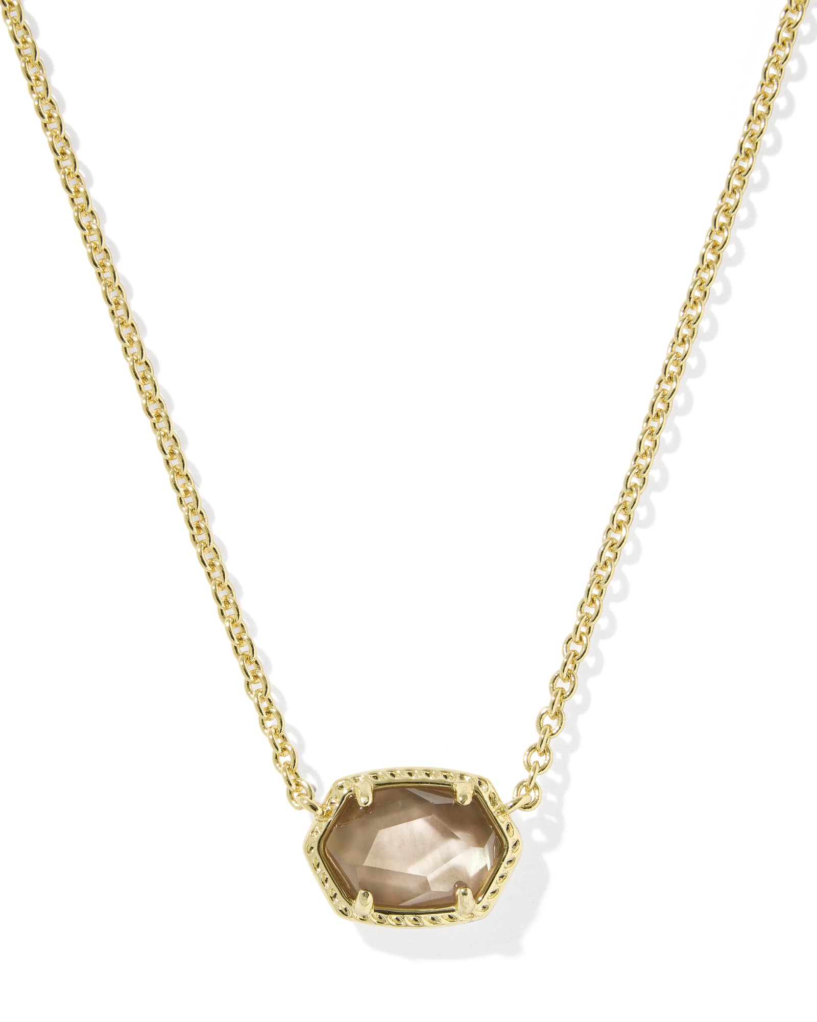 DAPHNE FRAME SHORT PENDANT NECKLACE