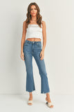 LUCIA HIGH RISE CROP FLARE
