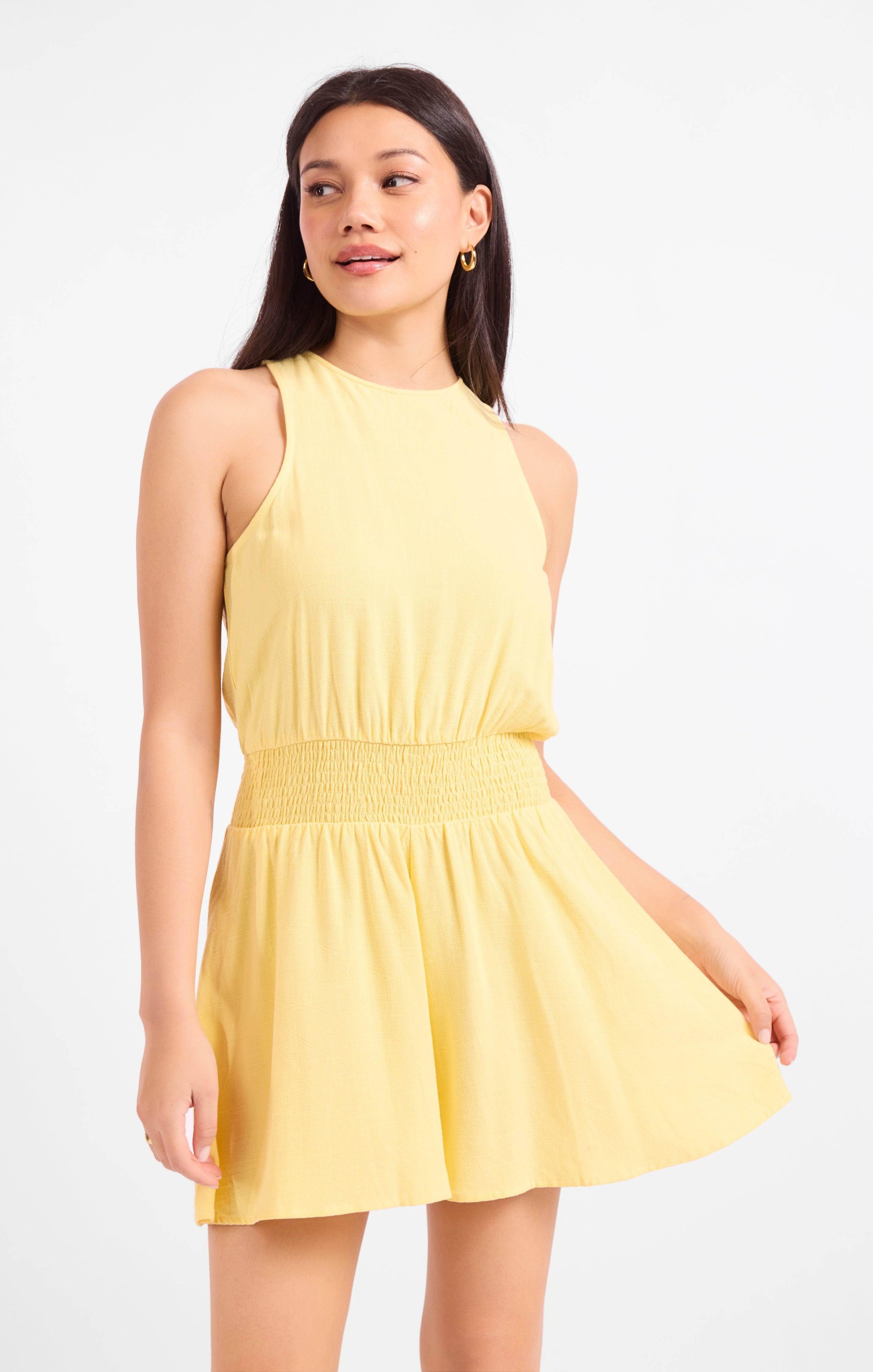 SUGARLOAF SLV/LESS ROMPER
