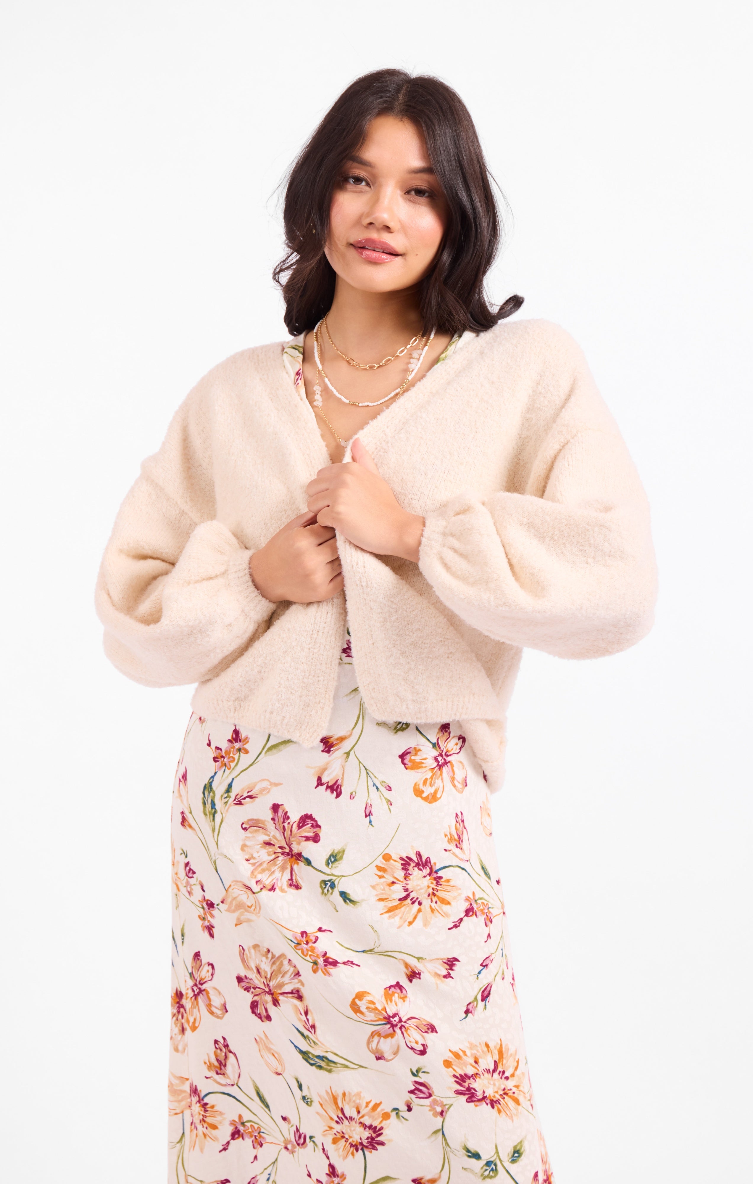 MARLEY DOLMAN SLV SWEATER CARDI