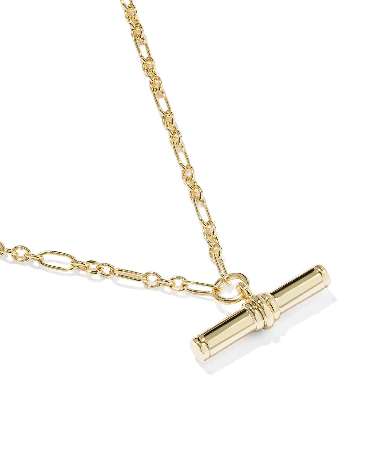 BREE METAL T BAR SHORT PENDANT NECKLACE