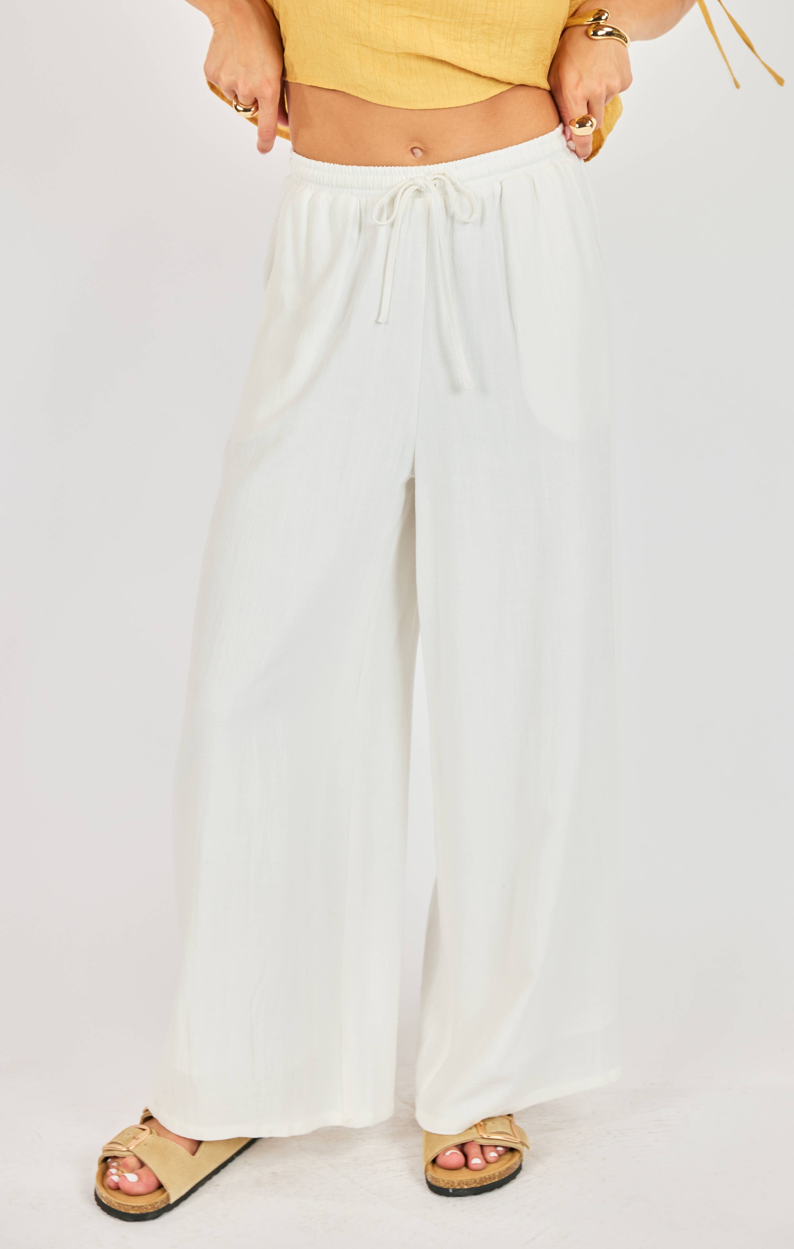 SUGARLOAF ELASTIC WAIST PANTS