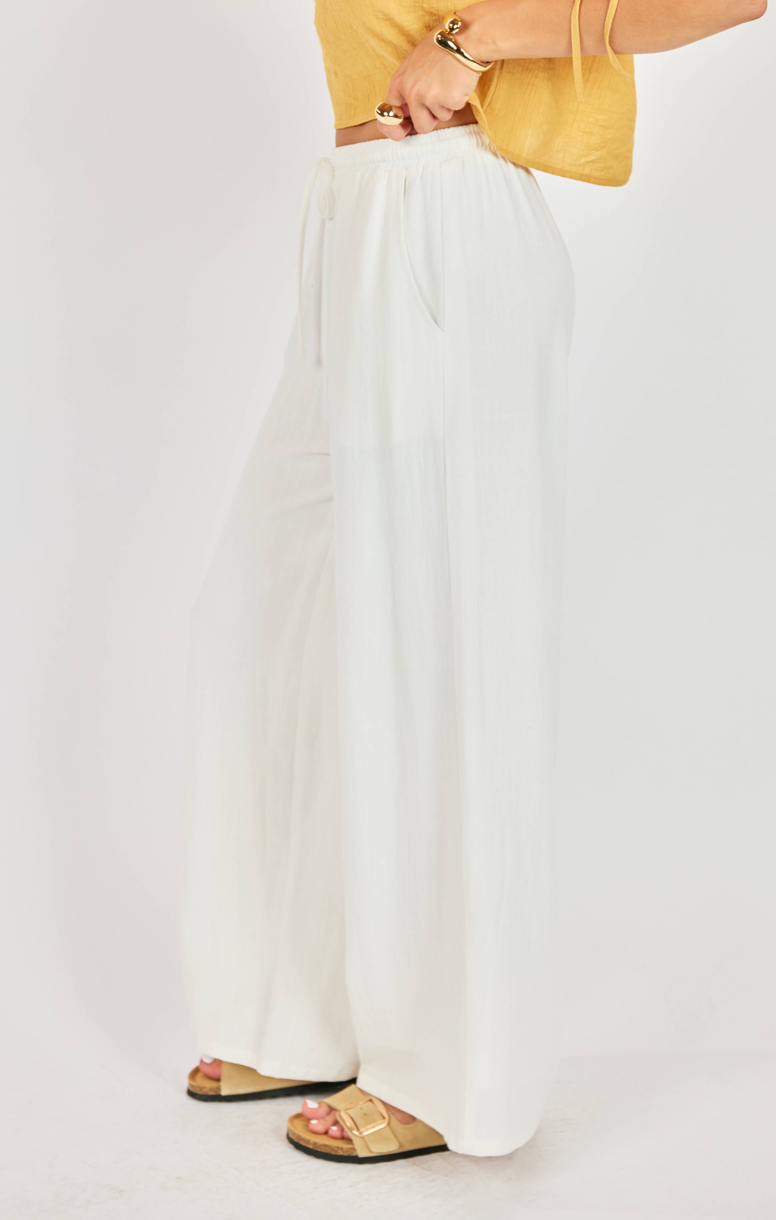 SUGARLOAF ELASTIC WAIST PANTS
