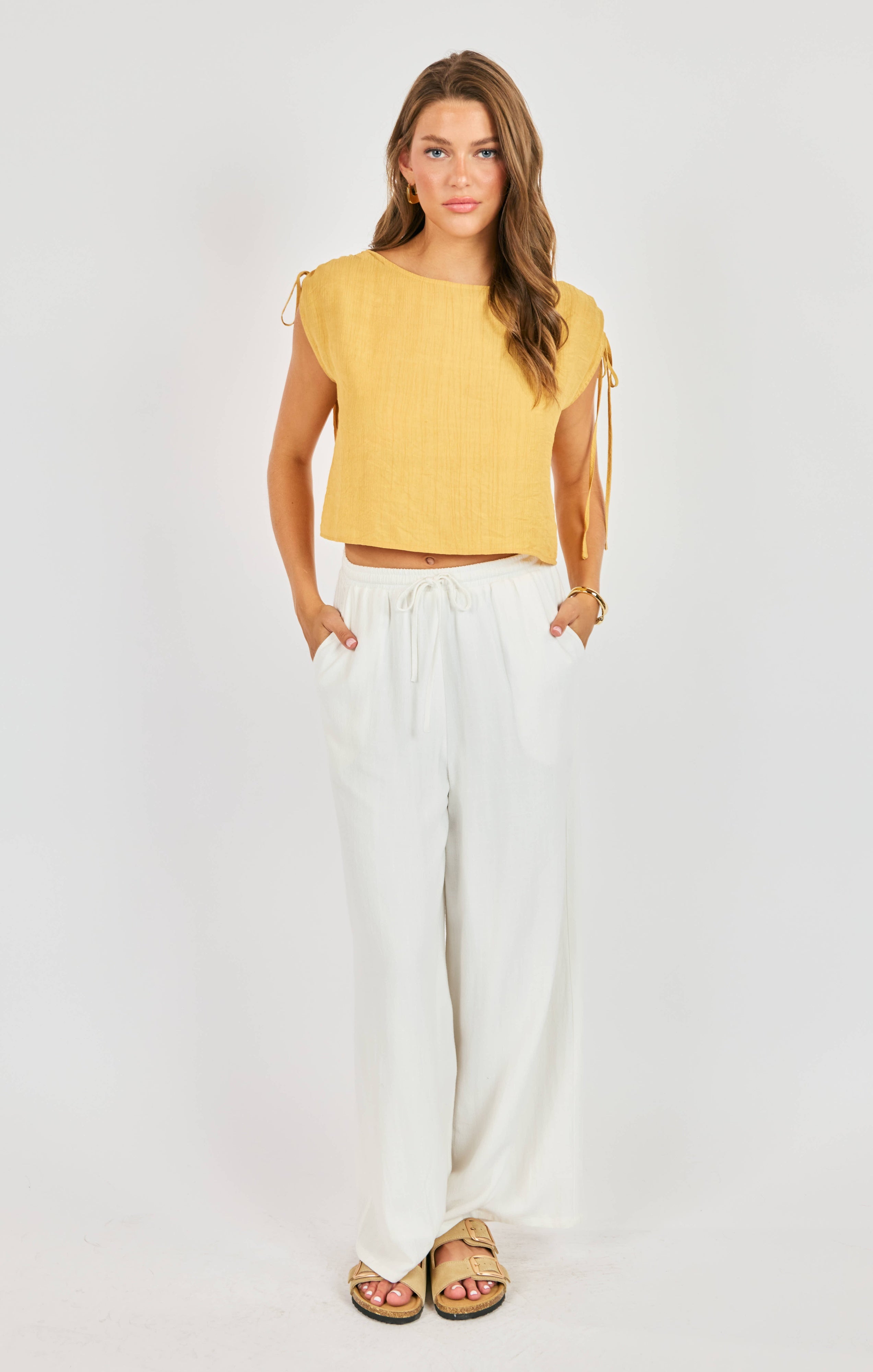 SUGARLOAF ELASTIC WAIST PANTS