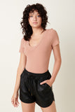 BERNICE V NECK BODYSUIT