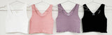 Rib Racerback Crop Tank