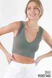 Plunge Crop Top