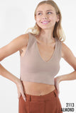 Plunge Crop Top