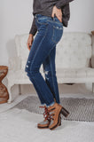 DECUMARIA HIGH RISE CROP FLARE