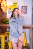 KIT OVERSIZED DENIM JACKET