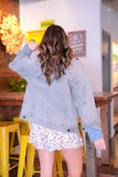 KIT OVERSIZED DENIM JACKET